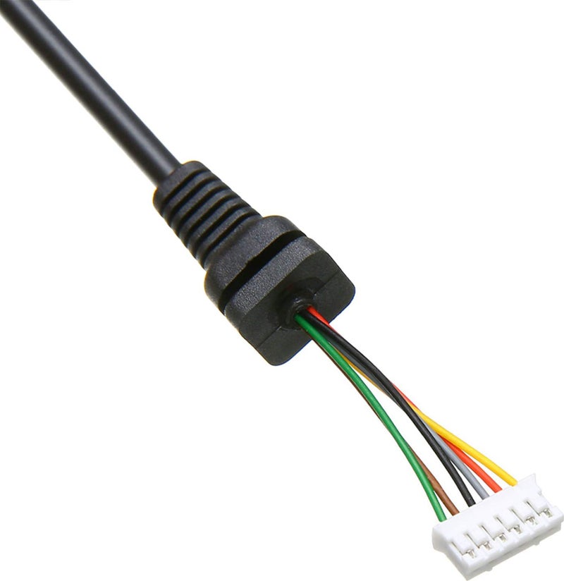Pasow Replacement Microphones Mic Cable Cord Wire for Yaesu MH-36 MH-36A6J MH-36B6JS MH42 MH-42B6J MH-42C6J MH-48 MH-48A6JA MH-48A6J FT-1500M FT-2800M FT-7100M FT-7800 FT-8800 FT-8900 FT-8900R - Image 2